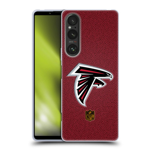 NFL Atlanta Falcons Logo Football Soft Gel Case for Sony Xperia 1 V 5G