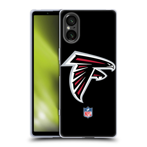 NFL Atlanta Falcons Logo Plain Soft Gel Case for Sony Xperia 5 V 5G
