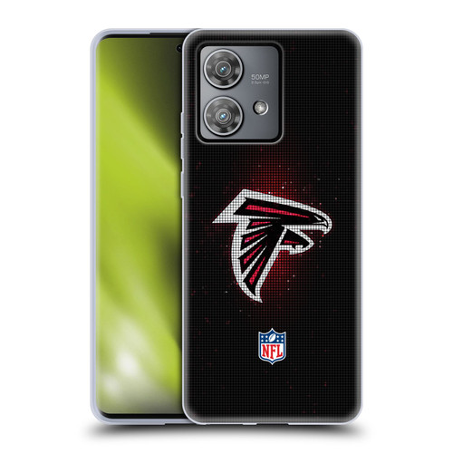 NFL Atlanta Falcons Artwork LED Soft Gel Case for Motorola Edge 40 Neo 5G