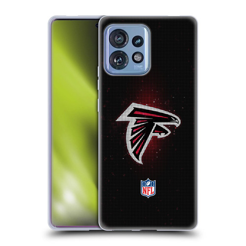 NFL Atlanta Falcons Artwork LED Soft Gel Case for Motorola Moto Edge 40 Pro