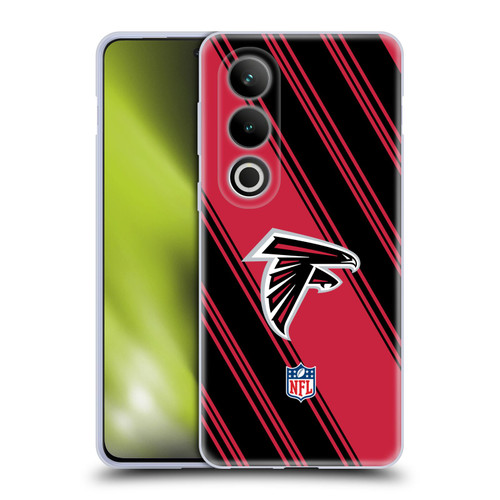 NFL Atlanta Falcons Artwork Stripes Soft Gel Case for OPPO OnePlus Ace 3V 5G