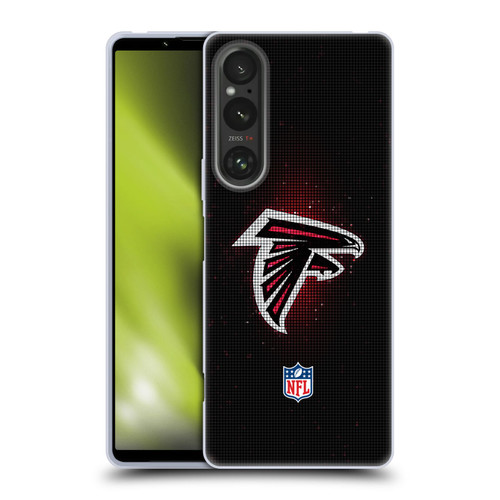 NFL Atlanta Falcons Artwork LED Soft Gel Case for Sony Xperia 1 V 5G