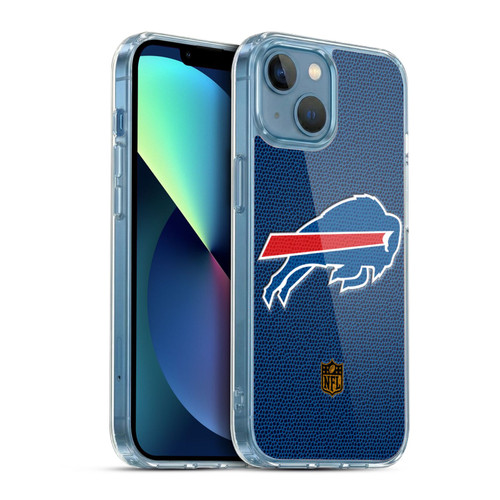 NFL Buffalo Bills Logo Football Soft Gel Case for Apple iPhone 13 Mini