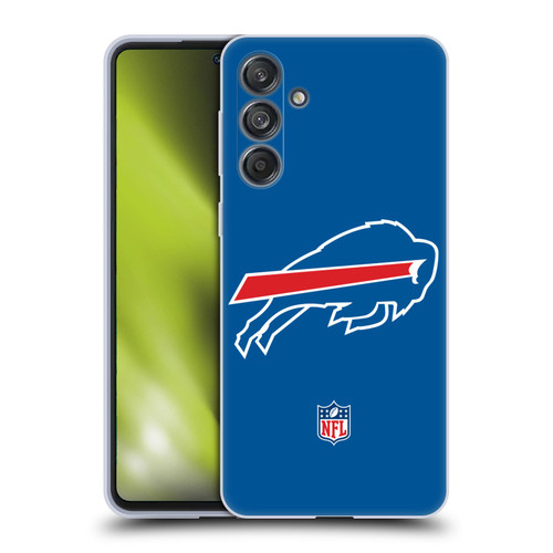 NFL Buffalo Bills Logo Plain Soft Gel Case for Samsung Galaxy M55 5G NFL Buffalo Bills Logo Plain Soft Gel Case for Samsung Galaxy M55 5G