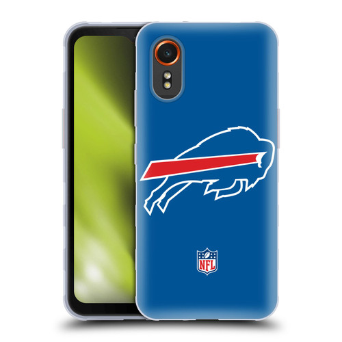NFL Buffalo Bills Logo Plain Soft Gel Case for Samsung Galaxy Xcover7 5G