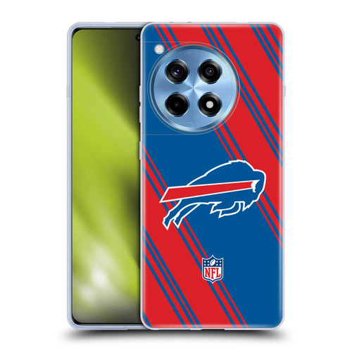 NFL Buffalo Bills Artwork Stripes Soft Gel Case for OPPO OnePlus Ace 3 5G