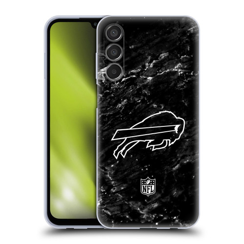 NFL Buffalo Bills Artwork Marble Soft Gel Case for Samsung Galaxy M15/F15 5G