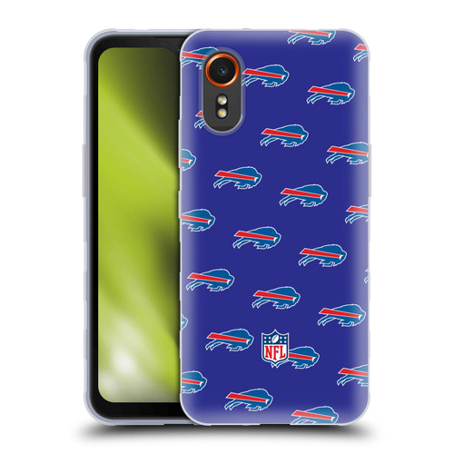 NFL Buffalo Bills Artwork Patterns Soft Gel Case for Samsung Galaxy Xcover7 5G