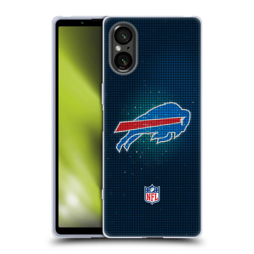 NFL Buffalo Bills Artwork LED Soft Gel Case for Sony Xperia 5 V 5G
