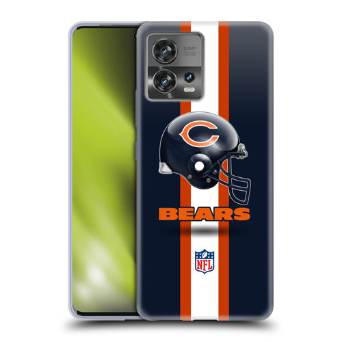 NFL Chicago Bears Logo Helmet Soft Gel Case for Motorola Moto Edge 30 Fusion