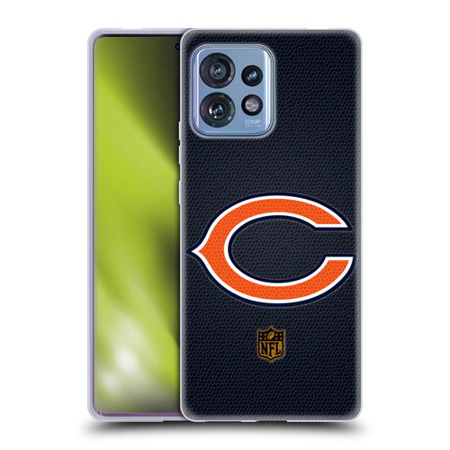 NFL Chicago Bears Logo Football Soft Gel Case for Motorola Moto Edge 40 Pro