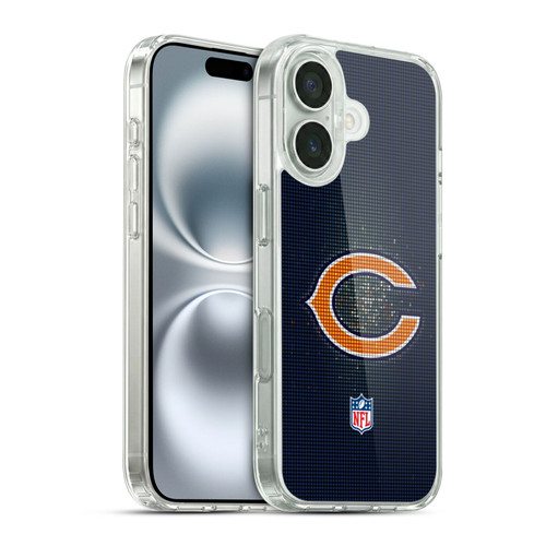 NFL Chicago Bears Artwork LED Soft Gel Case for Apple iPhone 16