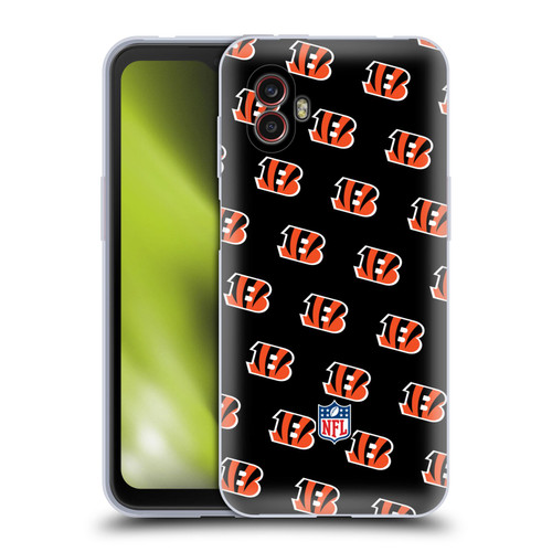NFL Cincinnati Bengals Artwork Patterns Soft Gel Case for Samsung Galaxy Xcover6 Pro/Pro2