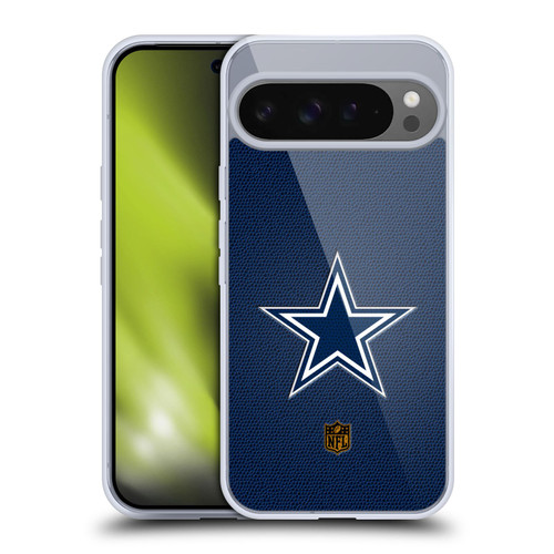 NFL Dallas Cowboys Logo Football Soft Gel Case for Google Pixel 9 Pro XL