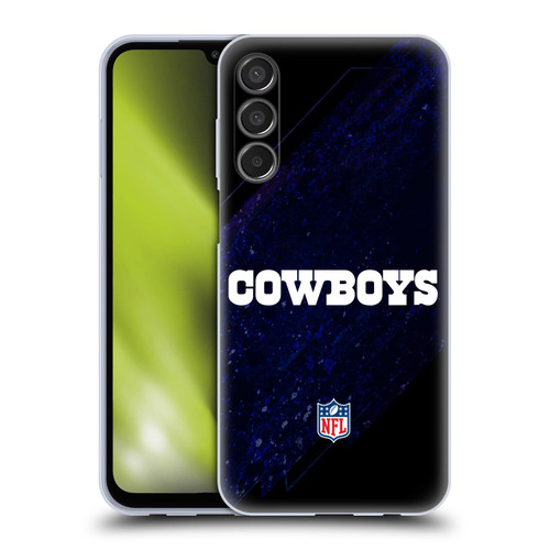 NFL Dallas Cowboys Logo Blur Soft Gel Case for Samsung Galaxy M15/F15 5G