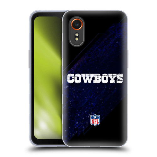 NFL Dallas Cowboys Logo Blur Soft Gel Case for Samsung Galaxy Xcover7 5G