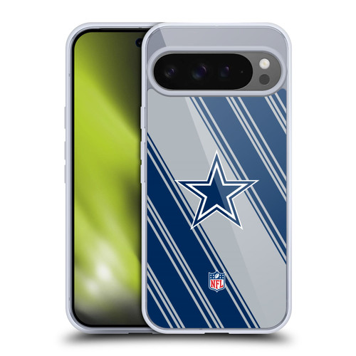 NFL Dallas Cowboys Artwork Stripes Soft Gel Case for Google Pixel 9 Pro XL