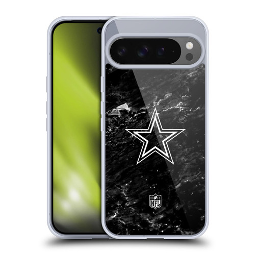 NFL Dallas Cowboys Artwork Marble Soft Gel Case for Google Pixel 9 Pro XL
