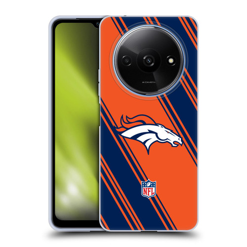 NFL Denver Broncos Artwork Stripes Soft Gel Case for Xiaomi Redmi A3