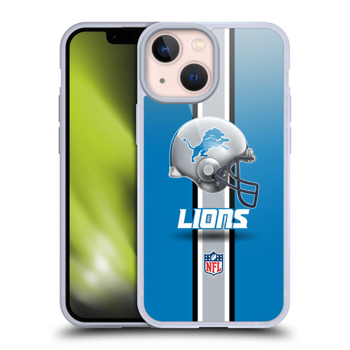 NFL Detroit Lions Logo Helmet Soft Gel Case for Apple iPhone 13 Mini NFL Detroit Lions Logo Helmet Soft Gel Case for Apple iPhone 13 Mini