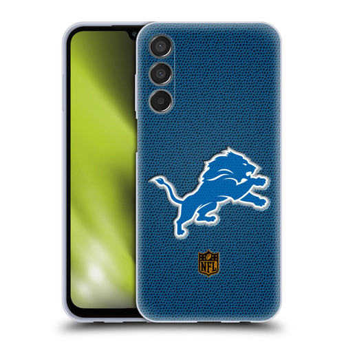 NFL Detroit Lions Logo Football Soft Gel Case for Samsung Galaxy M15/F15 5G