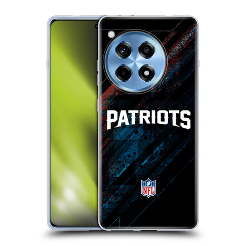 NFL New England Patriots Logo Blur Soft Gel Case for OPPO OnePlus Ace 3 5G