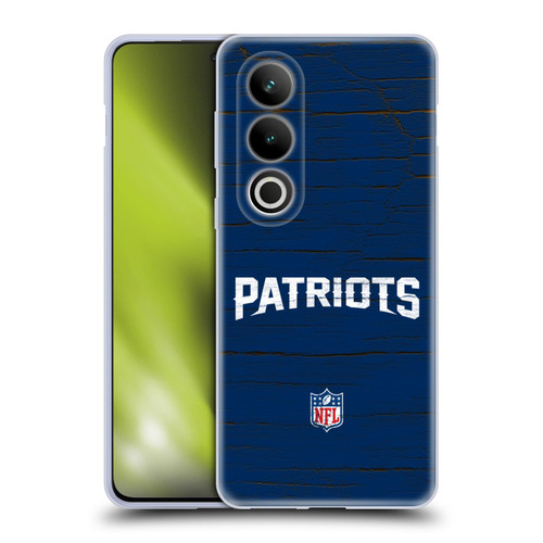 NFL New England Patriots Logo Distressed Look Soft Gel Case for OPPO OnePlus Ace 3V 5G