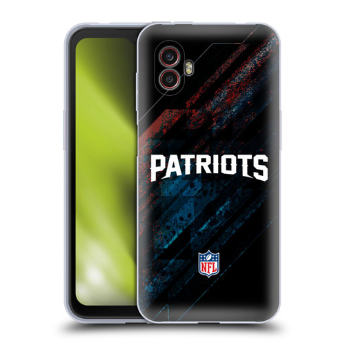 NFL New England Patriots Logo Blur Soft Gel Case for Samsung Galaxy Xcover6 Pro/Pro2
