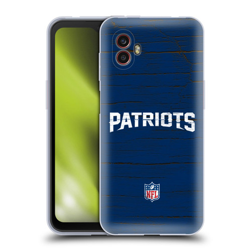 NFL New England Patriots Logo Distressed Look Soft Gel Case for Samsung Galaxy Xcover6 Pro/Pro2