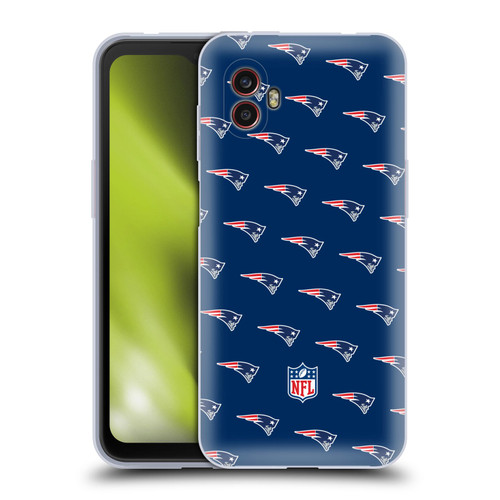 NFL New England Patriots Artwork Patterns Soft Gel Case for Samsung Galaxy Xcover6 Pro/Pro2