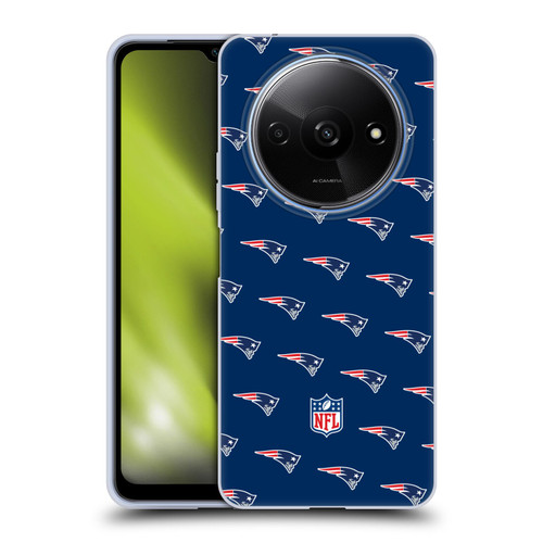 NFL New England Patriots Artwork Patterns Soft Gel Case for Xiaomi Redmi A3