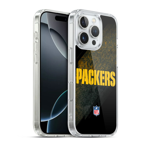 NFL Green Bay Packers Logo Blur Soft Gel Case for Apple iPhone 16 Pro & MagSafe