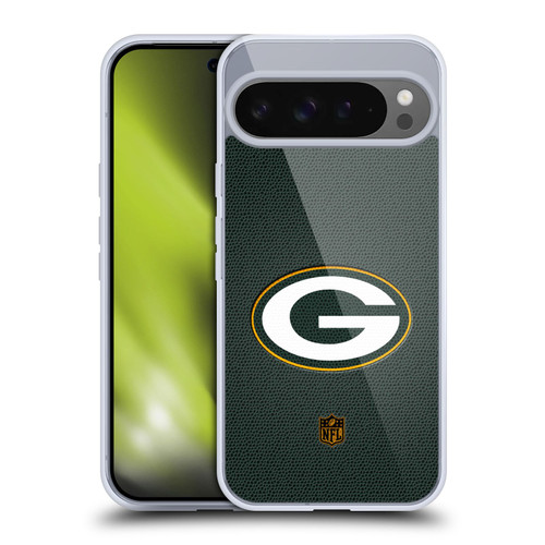 NFL Green Bay Packers Logo Football Soft Gel Case for Google Pixel 9 Pro XL