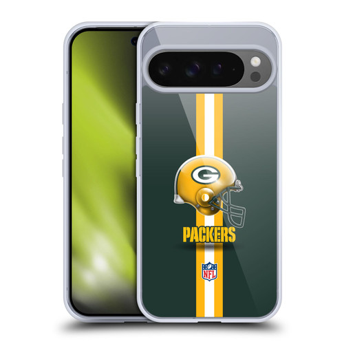 NFL Green Bay Packers Logo Helmet Soft Gel Case for Google Pixel 9 Pro XL