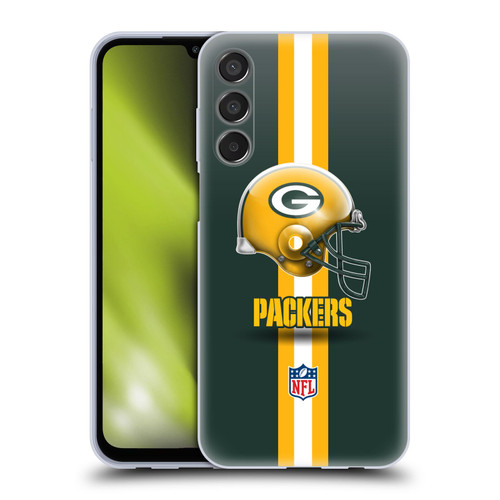 NFL Green Bay Packers Logo Helmet Soft Gel Case for Samsung Galaxy M15/F15 5G
