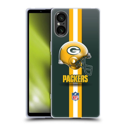 NFL Green Bay Packers Logo Helmet Soft Gel Case for Sony Xperia 5 V 5G