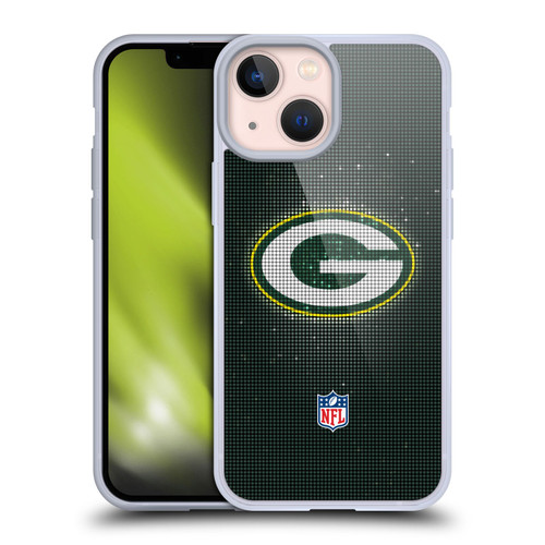 NFL Green Bay Packers Artwork LED Soft Gel Case for Apple iPhone 13 Mini