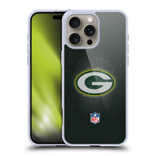 NFL Green Bay Packers Artwork LED Soft Gel Case for Apple iPhone 16 Pro Max