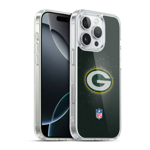 NFL Green Bay Packers Artwork LED Soft Gel Case for Apple iPhone 16 Pro