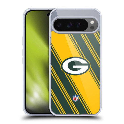 NFL Green Bay Packers Artwork Stripes Soft Gel Case for Google Pixel 9 Pro XL NFL Green Bay Packers Artwork Stripes Soft Gel Case for Google Pixel 9 Pro XL