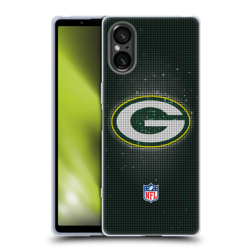 NFL Green Bay Packers Artwork LED Soft Gel Case for Sony Xperia 5 V 5G
