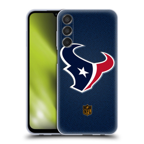 NFL Houston Texans Logo Football Soft Gel Case for Samsung Galaxy M15/F15 5G