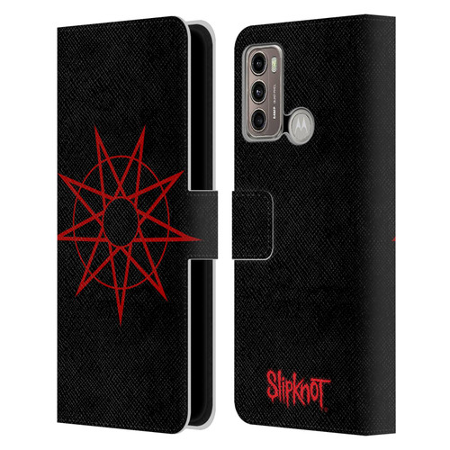 Slipknot Key Art Nanogram Leather Book Wallet Case Cover For Motorola Moto G60 / Moto G40 Fusion