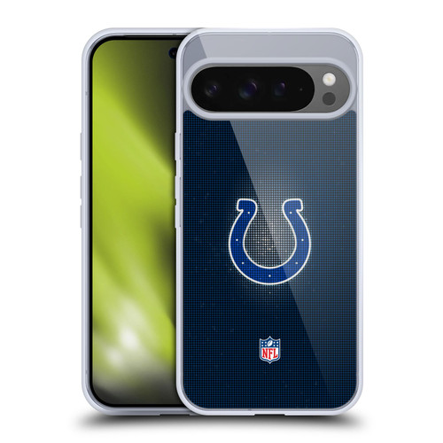NFL Indianapolis Colts Artwork LED Soft Gel Case for Google Pixel 9 Pro XL