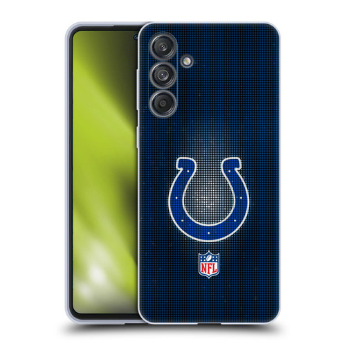 NFL Indianapolis Colts Artwork LED Soft Gel Case for Samsung Galaxy M55 5G