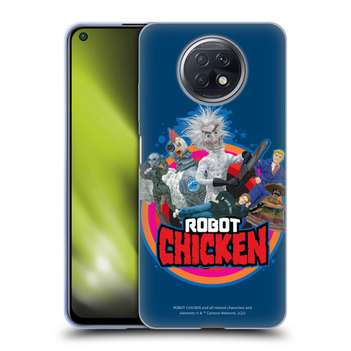 Robot Chicken Graphics Characters Soft Gel Case for Xiaomi Redmi Note 9T 5G