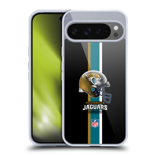 NFL Jacksonville Jaguars Logo Helmet Soft Gel Case for Google Pixel 9 Pro XL
