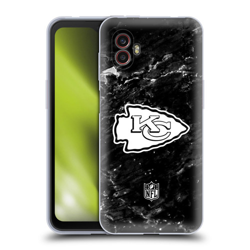 NFL Kansas City Chiefs Artwork Marble Soft Gel Case for Samsung Galaxy Xcover6 Pro/Pro2
