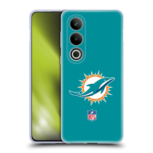 NFL Miami Dolphins Logo Plain Soft Gel Case for OPPO OnePlus Ace 3V 5G
