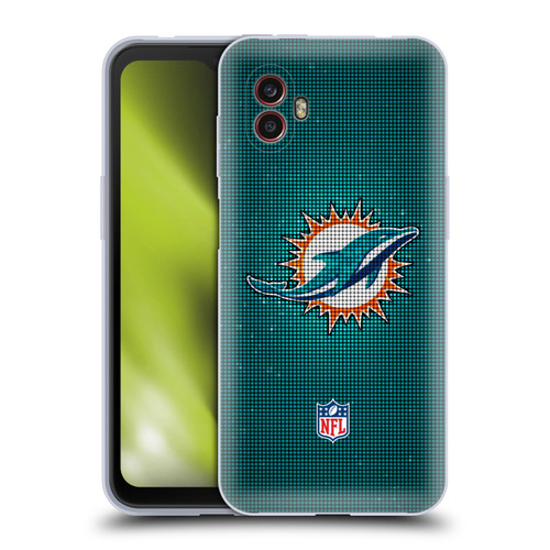 NFL Miami Dolphins Artwork LED Soft Gel Case for Samsung Galaxy Xcover6 Pro/Pro2